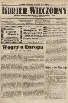 Kurjer Wieczorny : poświęcony sprawom ekonomicznym, giełdowym i politycznym. 1924, nr 112