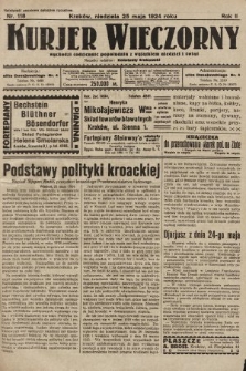 Kurjer Wieczorny : poświęcony sprawom ekonomicznym, giełdowym i politycznym. 1924, nr 118