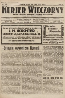 Kurjer Wieczorny : poświęcony sprawom ekonomicznym, giełdowym i politycznym. 1924, nr 120