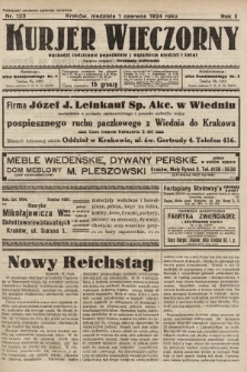 Kurjer Wieczorny : poświęcony sprawom ekonomicznym, giełdowym i politycznym. 1924, nr 123