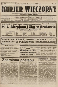 Kurjer Wieczorny : poświęcony sprawom ekonomicznym, giełdowym i politycznym. 1924, nr 129