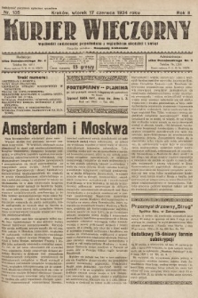 Kurjer Wieczorny : poświęcony sprawom ekonomicznym, giełdowym i politycznym. 1924, nr 135