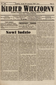 Kurjer Wieczorny : poświęcony sprawom ekonomicznym, giełdowym i politycznym. 1924, nr 136