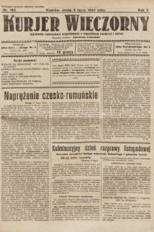 Kurjer Wieczorny : poświęcony sprawom ekonomicznym, giełdowym i politycznym. 1924, nr 153