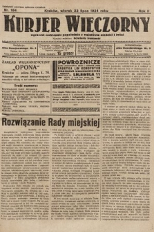 Kurjer Wieczorny : poświęcony sprawom ekonomicznym, giełdowym i politycznym. 1924, nr 164