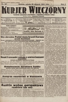 Kurjer Wieczorny : poświęcony sprawom ekonomicznym, giełdowym i politycznym. 1924, nr 197