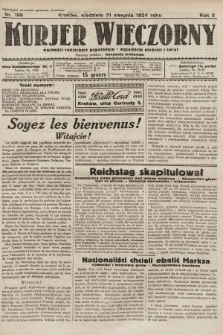 Kurjer Wieczorny : poświęcony sprawom ekonomicznym, giełdowym i politycznym. 1924, nr 198