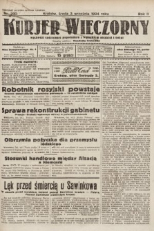 Kurjer Wieczorny : poświęcony sprawom ekonomicznym, giełdowym i politycznym. 1924, nr 200
