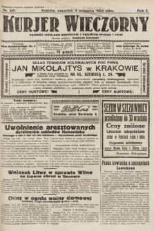 Kurjer Wieczorny : poświęcony sprawom ekonomicznym, giełdowym i politycznym. 1924, nr 201