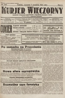 Kurjer Wieczorny : poświęcony sprawom ekonomicznym, giełdowym i politycznym. 1924, nr 204