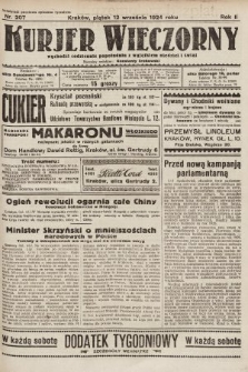 Kurjer Wieczorny : poświęcony sprawom ekonomicznym, giełdowym i politycznym. 1924, nr 207