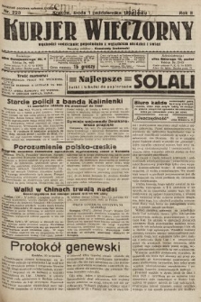 Kurjer Wieczorny : poświęcony sprawom ekonomicznym, giełdowym i politycznym. 1924, nr 223