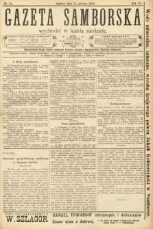 Gazeta Samborska. 1906, nr 24