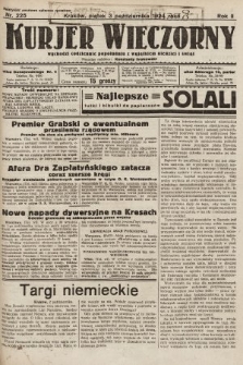 Kurjer Wieczorny : poświęcony sprawom ekonomicznym, giełdowym i politycznym. 1924, nr 225