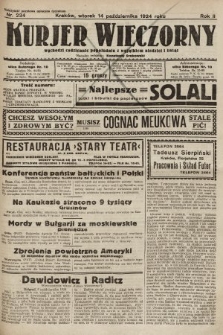 Kurjer Wieczorny : poświęcony sprawom ekonomicznym, giełdowym i politycznym. 1924, nr 234