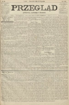 Przegląd polityczny, społeczny i literacki. 1907, nr 20
