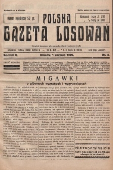Polska Gazeta Losowań. 1929, nr 8