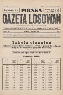 Polska Gazeta Losowań. 1930, nr 9