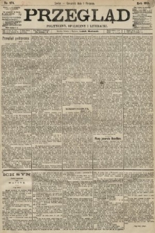 Przegląd polityczny, społeczny i literacki. 1893, nr 176