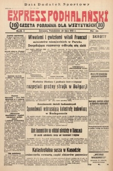 Express Podhalański : gazeta poranna dla wszystkich. 1931, nr 16