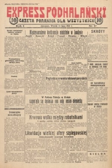 Express Podhalański : gazeta poranna dla wszystkich. 1931, nr 17