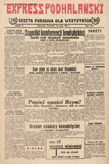 Express Podhalański : gazeta poranna dla wszystkich. 1931, nr 19