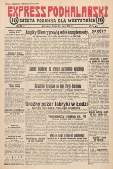 Express Podhalański : gazeta poranna dla wszystkich. 1931, nr 25