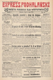 Express Podhalański : gazeta poranna dla wszystkich. 1931, nr 27