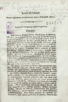 Polacy we Francyi : tygodnik awenioński. 1832 [całość]