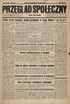 Przegląd Społeczny. 1931, nr 5