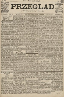 Przegląd polityczny, społeczny i literacki. 1899, nr 272