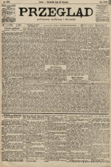 Przegląd polityczny, społeczny i literacki. 1899, nr 285