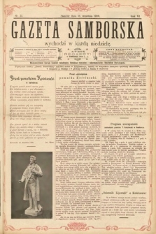 Gazeta Samborska. 1906, nr 37