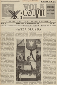 Wola i Czyn : czasopismo społeczno-polityczne. 1937, nr 6