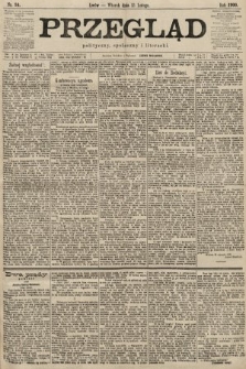 Przegląd polityczny, społeczny i literacki. 1900, nr 34