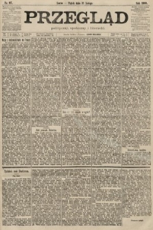 Przegląd polityczny, społeczny i literacki. 1900, nr 37