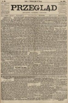 Przegląd polityczny, społeczny i literacki. 1900, nr 39