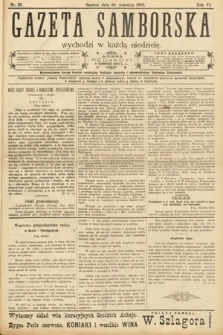 Gazeta Samborska. 1906, nr 39