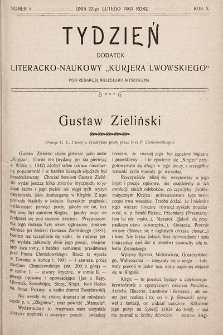 Tydzień : dodatek literacko-naukowy „Kurjera Lwowskiego”. 1903, nr 8