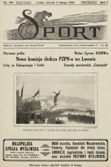 Sport. 1926, nr 168