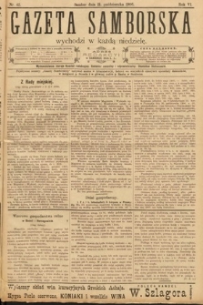 Gazeta Samborska. 1906, nr 42