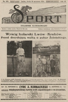 Sport : tygodnik ilustrowany. 1924, nr 106