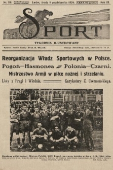 Sport : tygodnik ilustrowany. 1924, nr 110