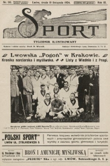 Sport : tygodnik ilustrowany. 1924, nr 116