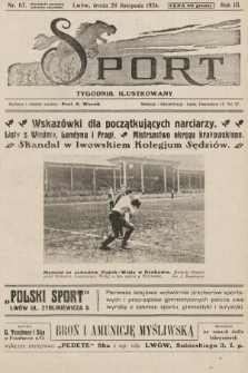 Sport : tygodnik ilustrowany. 1924, nr 117