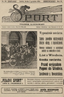 Sport : tygodnik ilustrowany. 1924, nr 118
