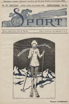 Sport. 1924, nr 120