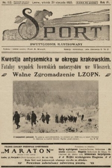 Sport : dwutygodnik ilustrowany. 1925, nr 122