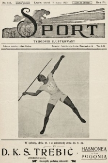 Sport : tygodnik ilustrowany. 1925, nr 126