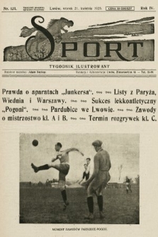 Sport : tygodnik ilustrowany. 1925, nr 131